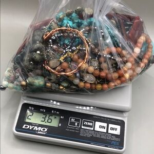 Semi Mystery Wearable Stone Gemstone Jewelry Bag Boho Vibes Necklace Bracelet +